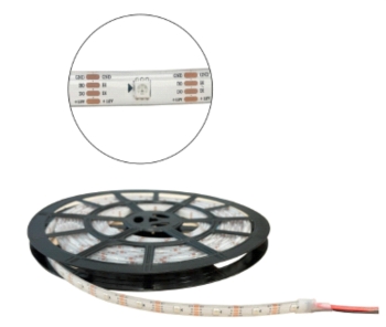 LED SILICONE FLEXIBLE 60PX1M RGB